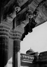 Digital composite image of palace