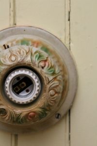 Close up of key