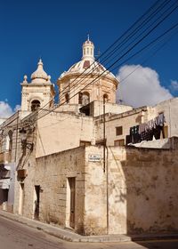 Low angle view of church