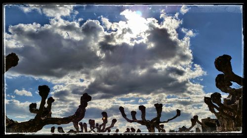 View of cloudy sky
