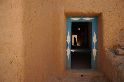 Entrance of casbah in morocco 