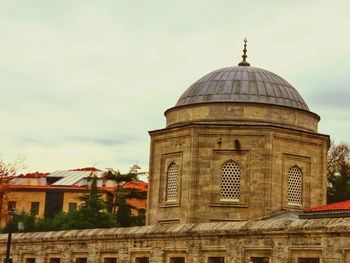 Low angle view of cathedral against sky