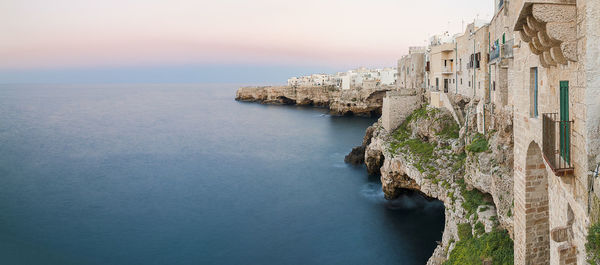 Panoramic view of sea against sky