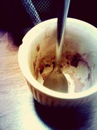 Close-up of drink