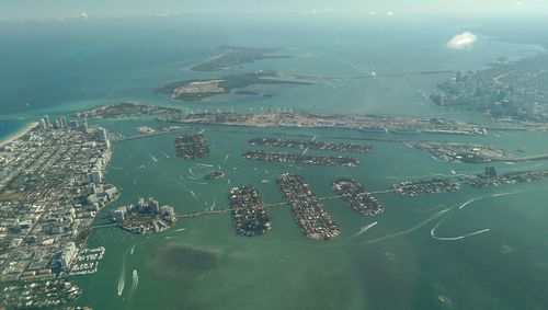 Aerial view of cityscape