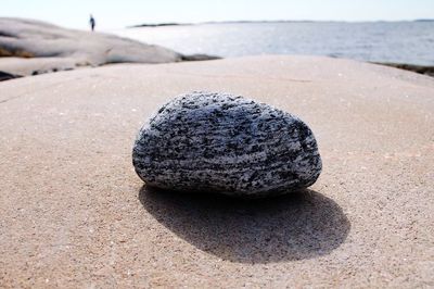 Pebbles on beach