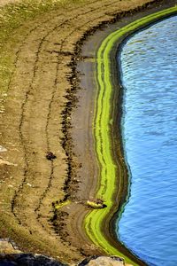 High angle view of landscape