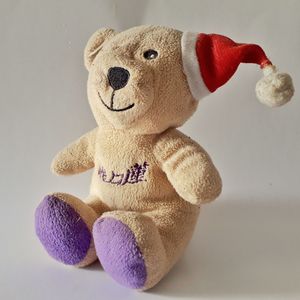 Close-up of stuffed toy against white background