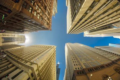 Low angle view of modern building