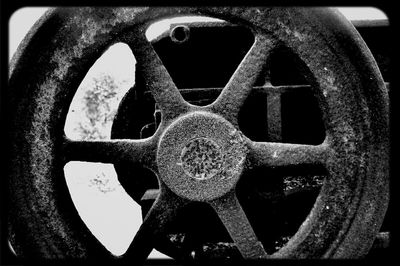 Close-up of rusty metal