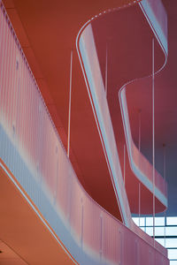 Low angle view of steps in building