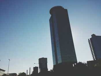 Low angle view of modern office building