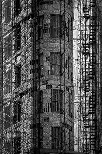 Flatiron building and scaffolding