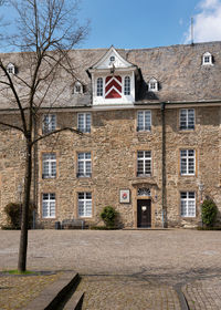 Residential building against sky