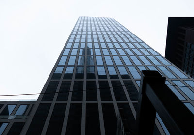 Low angle view of modern building