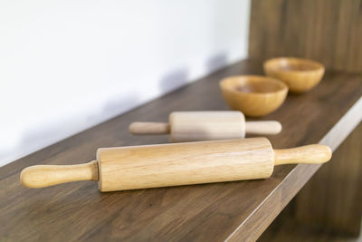 Close-up of food on table at home