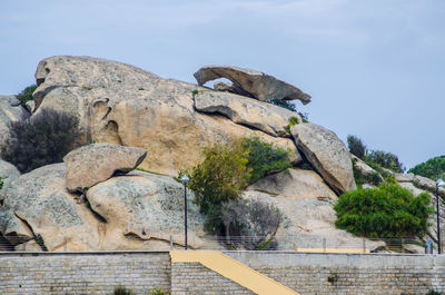 Statue of rock formations