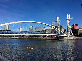 View of city at waterfront