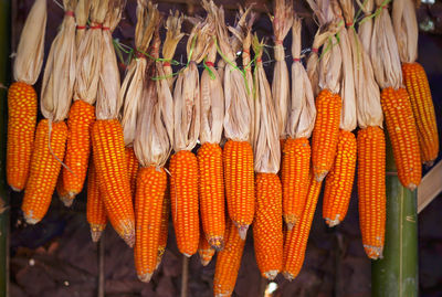 Close-up of vegetables for sale at market stall