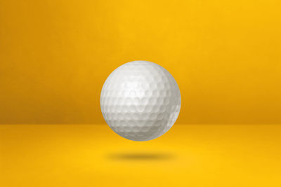 Close-up of yellow ball