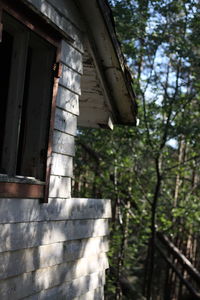 Low angle view of old building