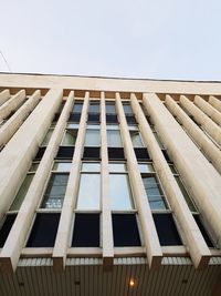 Low angle view of building against sky