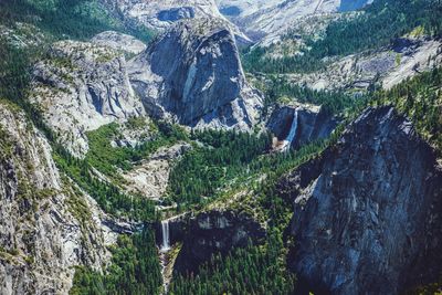 Scenic view of mountains