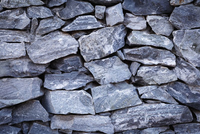 Full frame shot of stones