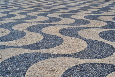 Close-up of paving stone