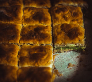 Close-up of cake