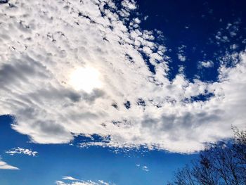 Low angle view of sky