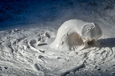 Artist's paint pots at yellowstone national park