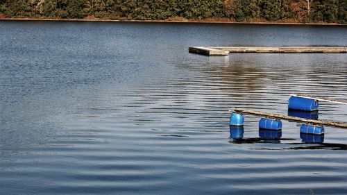 Boat in lake