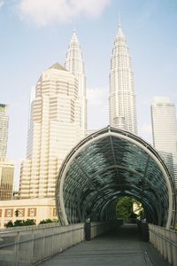 View of modern buildings against sky