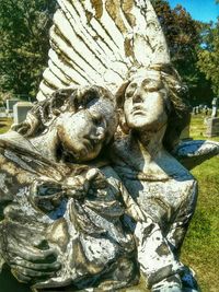 Sculpture of statue