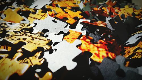 Full frame shot of orange background