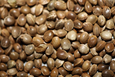 Full frame shot of roasted coffee beans