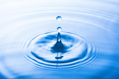 Close-up of water drop