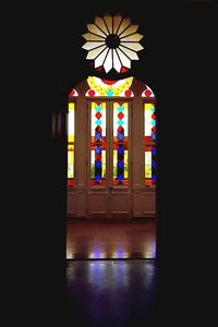 Interior of temple