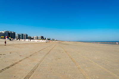 It was low tide when i walked on the beach at de panne in belgium. it was in the middle of august.