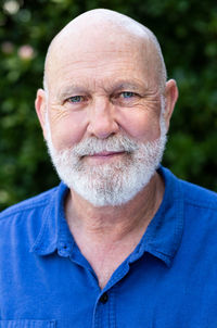 Portrait of mature man at park