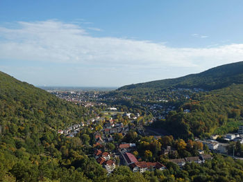 Scenic view of neustadt
