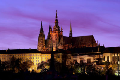 Hradcany - prague castle and cathedral of st vitus