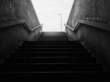 Low angle view of staircase