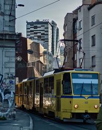 Street amidst buildings in city