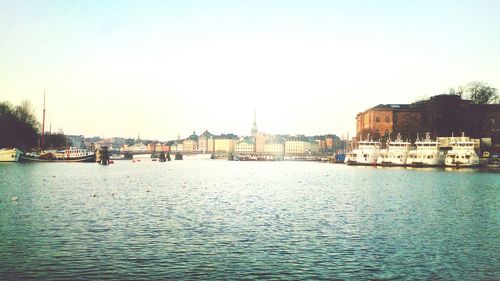 River with buildings in background