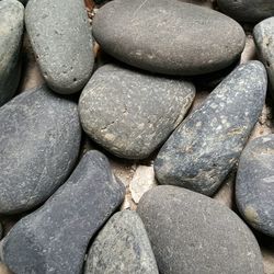 Full frame of stones