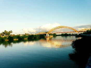 Bridge over river