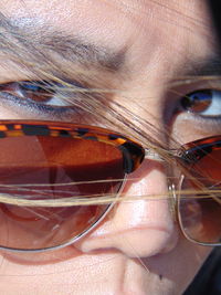 Close-up of sunglasses