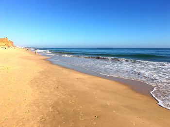 Scenic view of beach